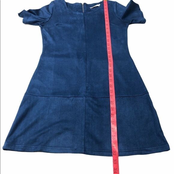 🚨 Anthro Paper Crane Faux Suede Dress - Picture 5 of 8
